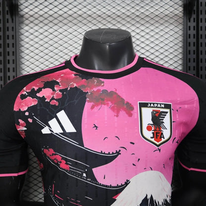 Camiseta Japon "Monte Fuji Rosa" 2025/26 Versión Jugador
