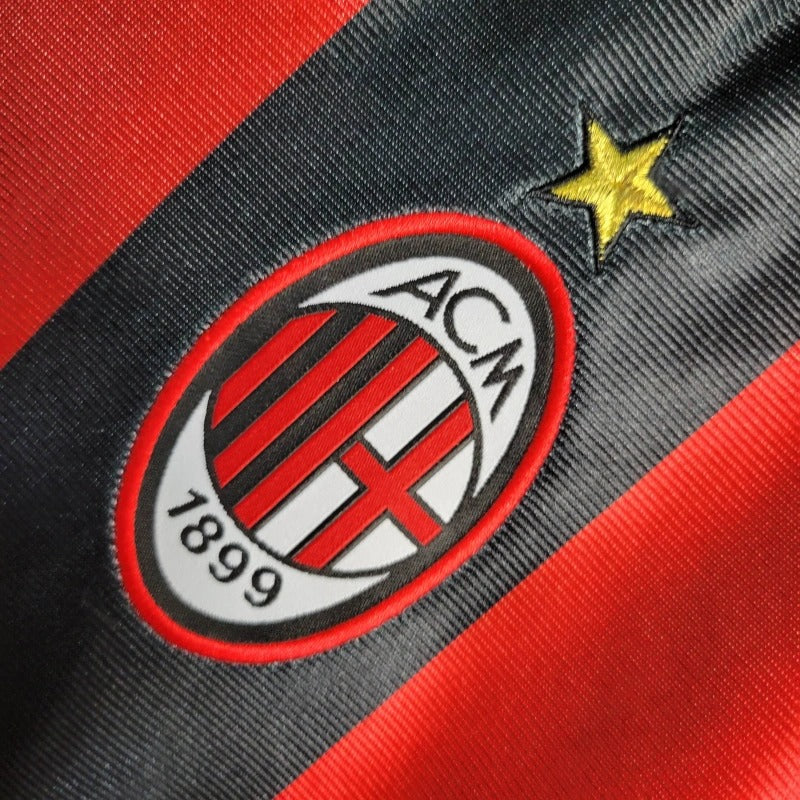 Camiseta AC Milan Local Retro 1998/99 Versión Fan