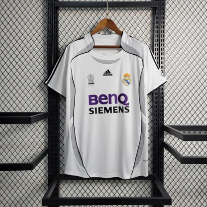 Camiseta Real Madrid Local Retro 2006/07 Versión Fan