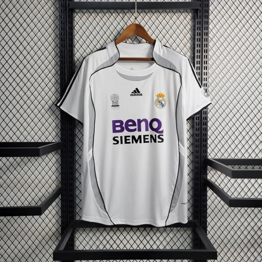 Camiseta Real Madrid Local Retro 2006/07 Versión Fan