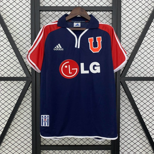 Camiseta Universidad de Chile Local Retro 2001 Versión Fan