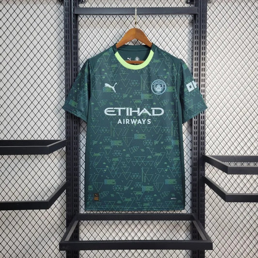 Camiseta Manchester City Cuarta 2025/26 Versión Fan