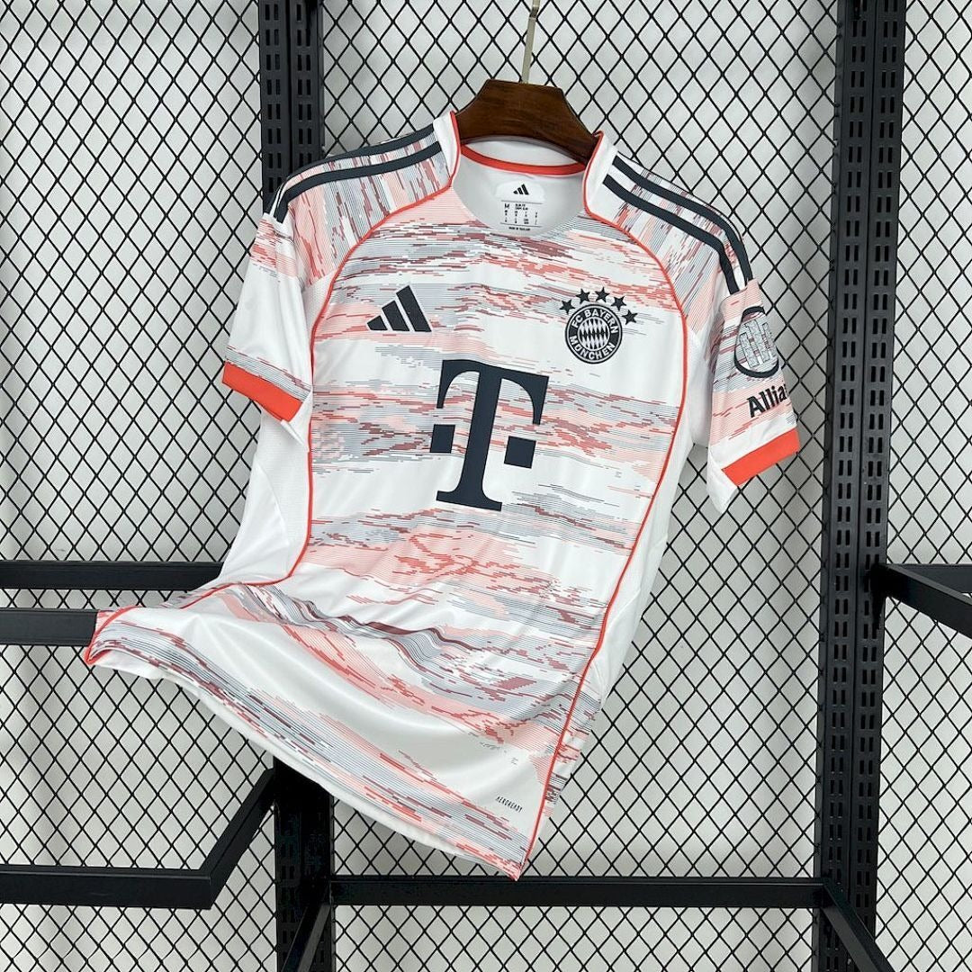 Camiseta Bayern Munich Visita 2025/26 Versión Fan