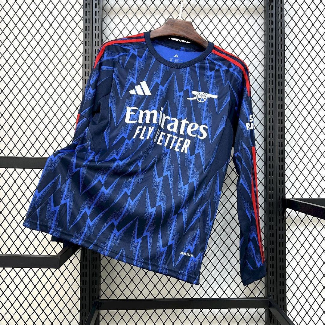 Camiseta Manchester United Manga Larga Visita 2026 Versión Fan