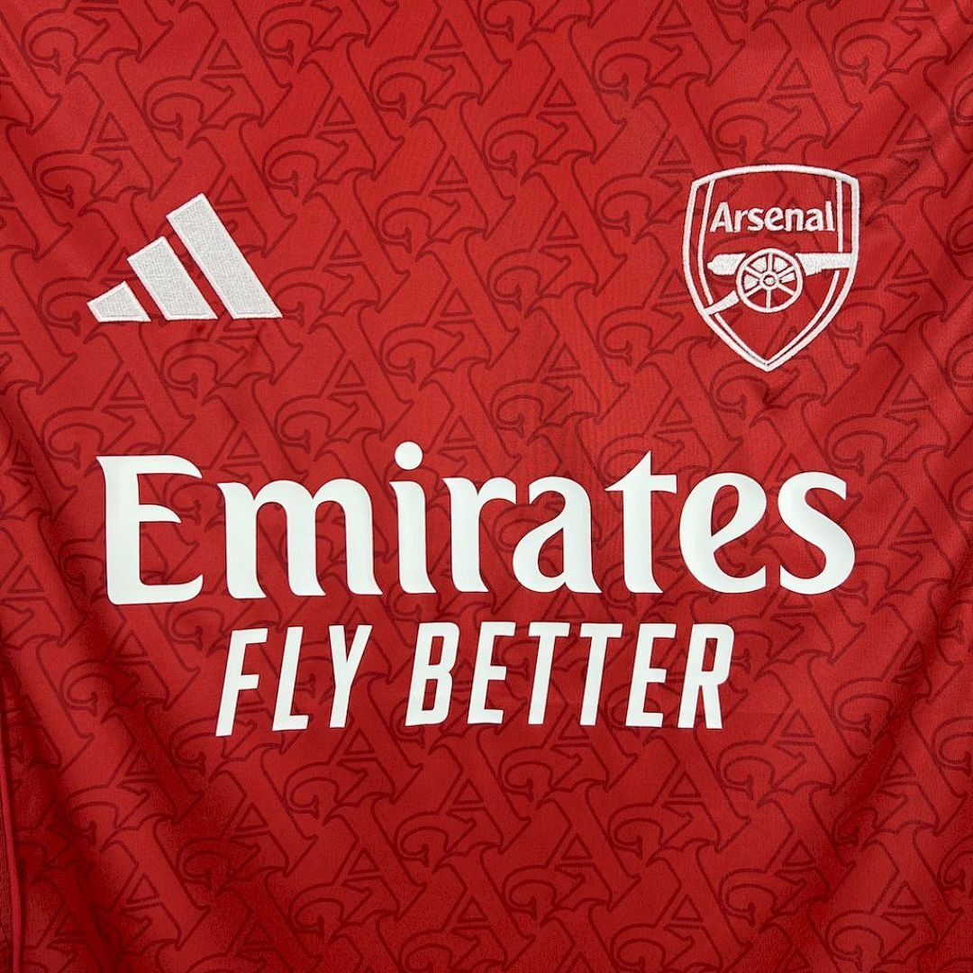 Camiseta Arsenal Local 2025/26 Versión Fan