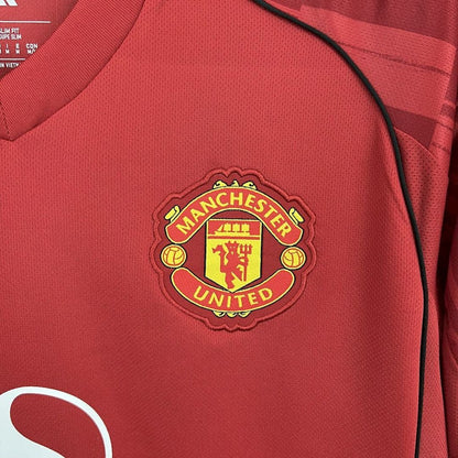 Camiseta Manchester United Local 2025/26 Versión Fan