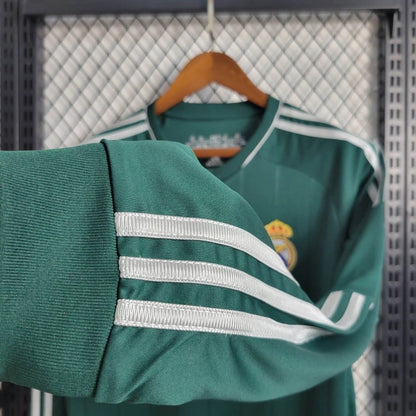 Camiseta Real Madrid Manga Larga Tercera Retro 2012/13 Versión Fan