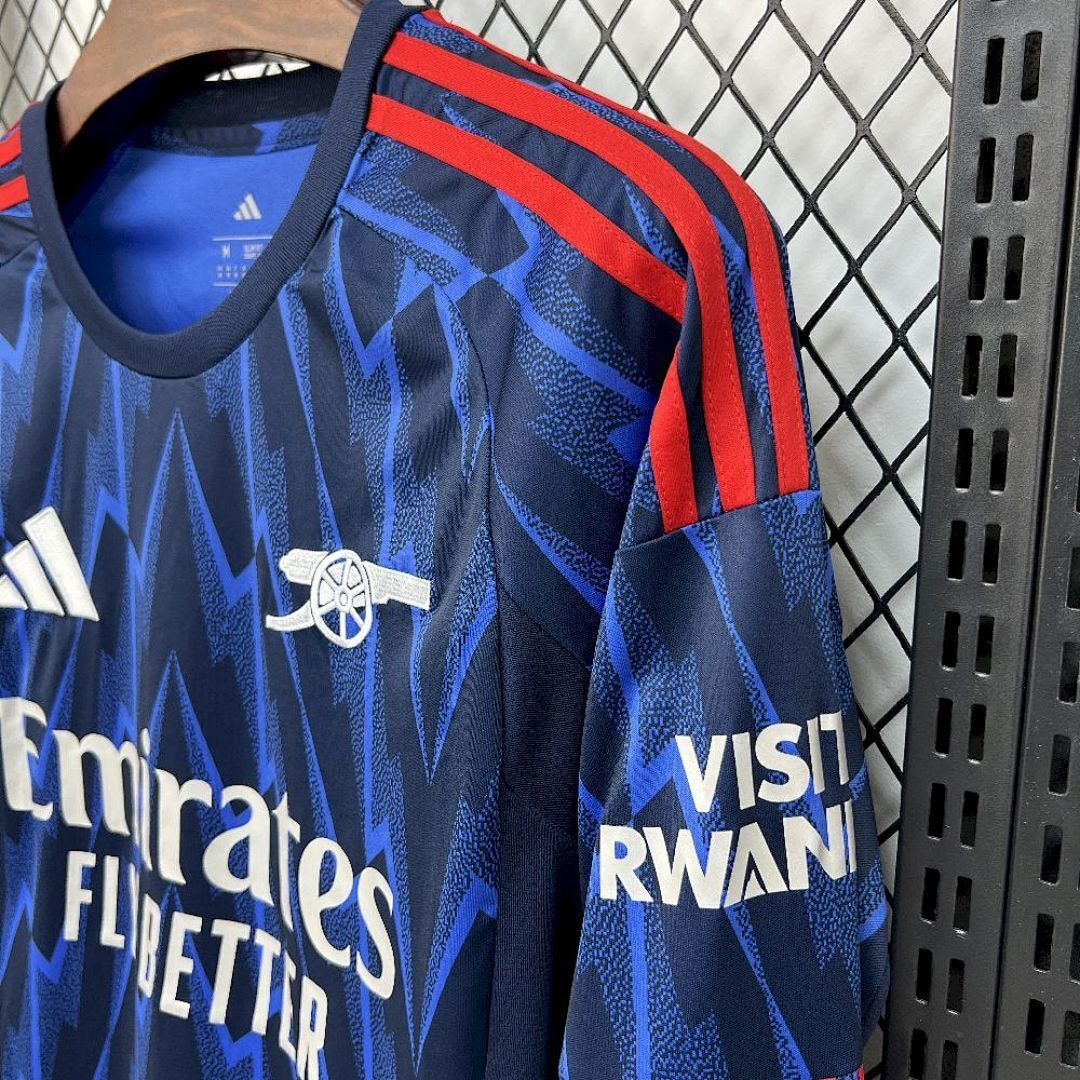 Camiseta Manchester United Manga Larga Visita 2026 Versión Fan
