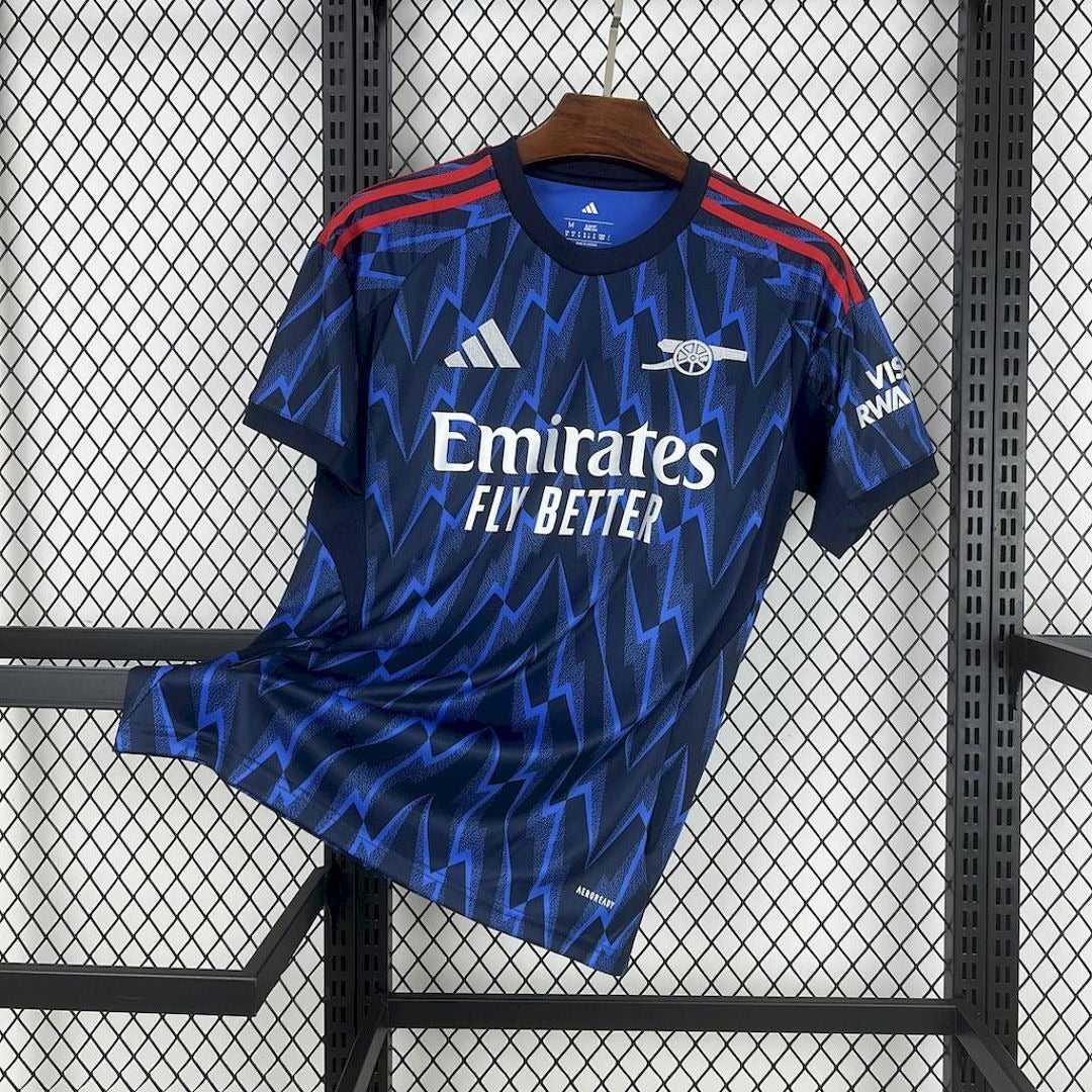 Camiseta Arsenal Visita 2025/26 Versión Fan