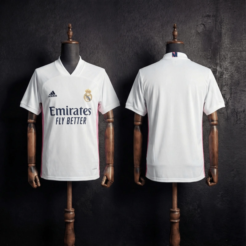 Camiseta Real Madrid Local Retro 2020/21 Versión Fan