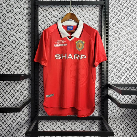 Camiseta Manchester United Retro 1999/00