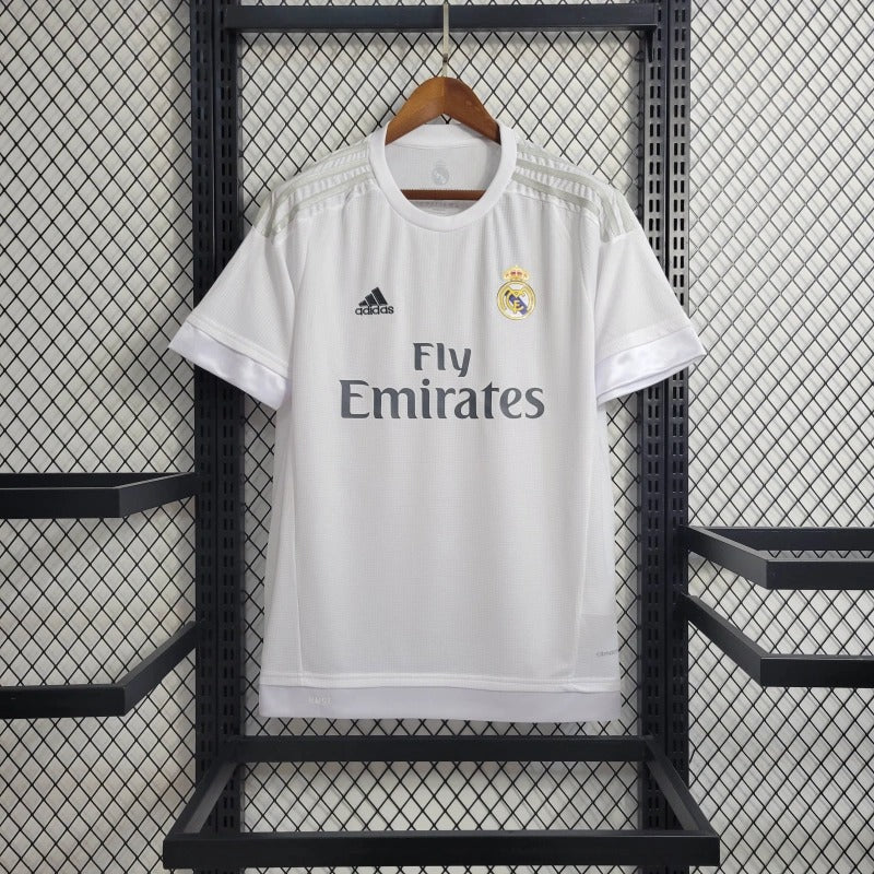Camiseta Real Madrid Local Retro 2015/16 Versión Fan