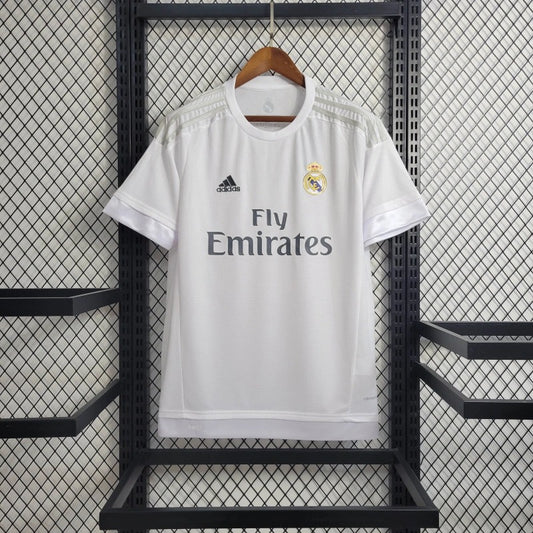 Camiseta Real Madrid Local Retro 2015/16 Versión Fan