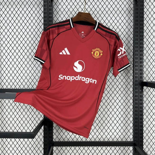 Camiseta Manchester United Local Retro 2025/26 Versión Fan