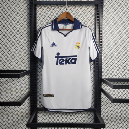 Camiseta Real Madrid Local Retro 2000/01 Versión Fan
