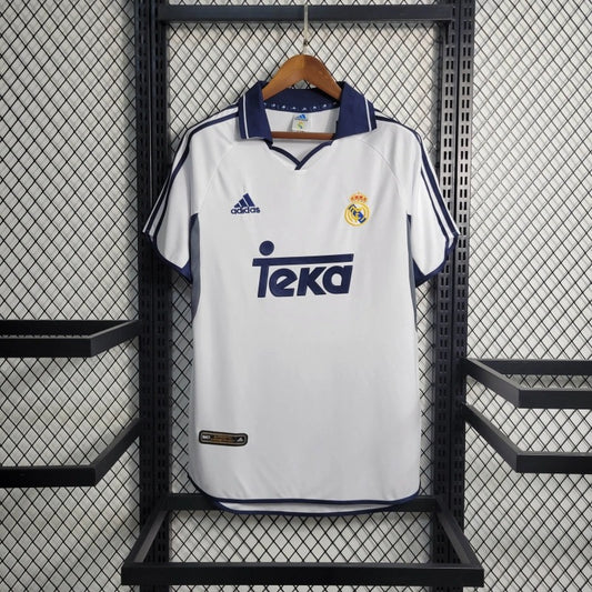 Camiseta Real Madrid Local Retro 2000/01 Versión Fan