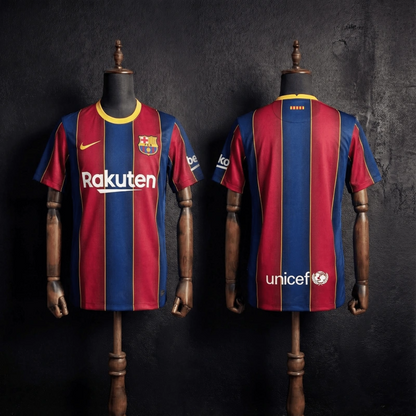 Camiseta FC Barcelona Local Retro 2020/21 Versión Fan