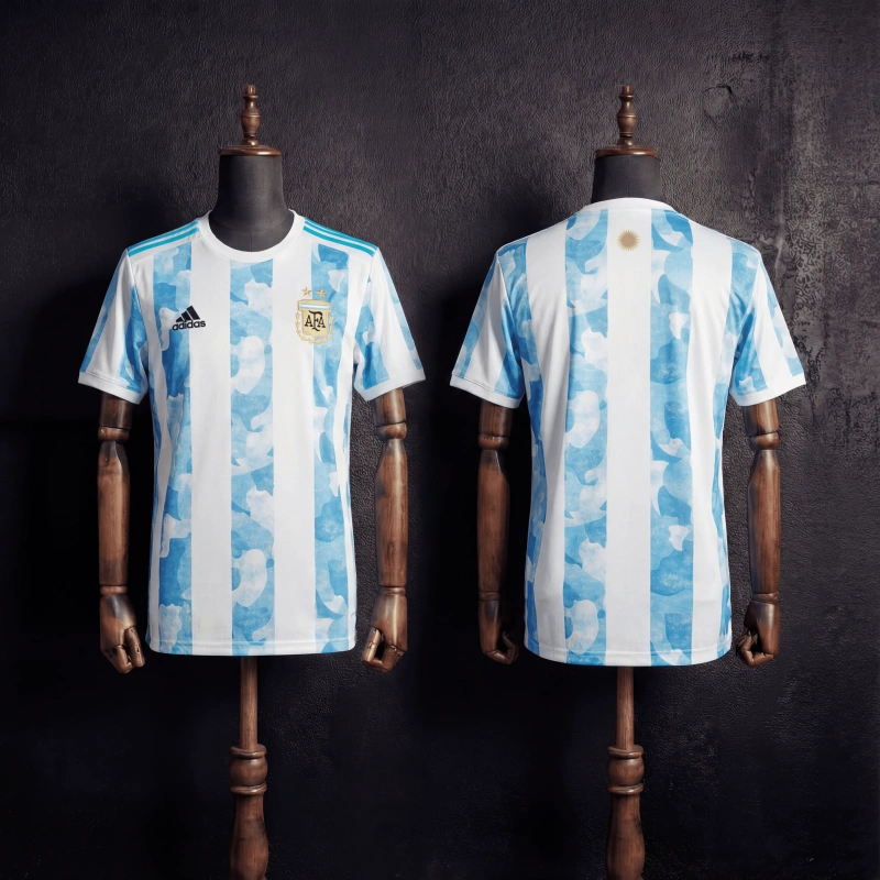 Camiseta Argentina Local Retro 2020/21 Versión Fan