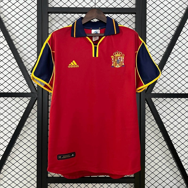 Camiseta España Local Retro 2000 Versión Fan