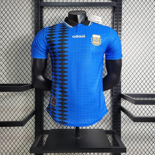Camiseta Argentina Local Retro 1994 Versión Jugador