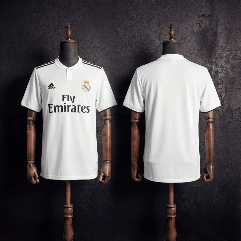 Camiseta Real Madrid Local Retro 2018/19 Versión Fan
