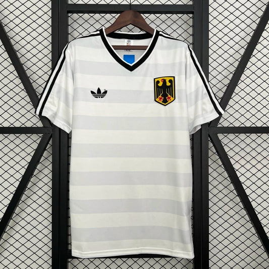 Camiseta Alemania Local Retro 1984 Versión Fan