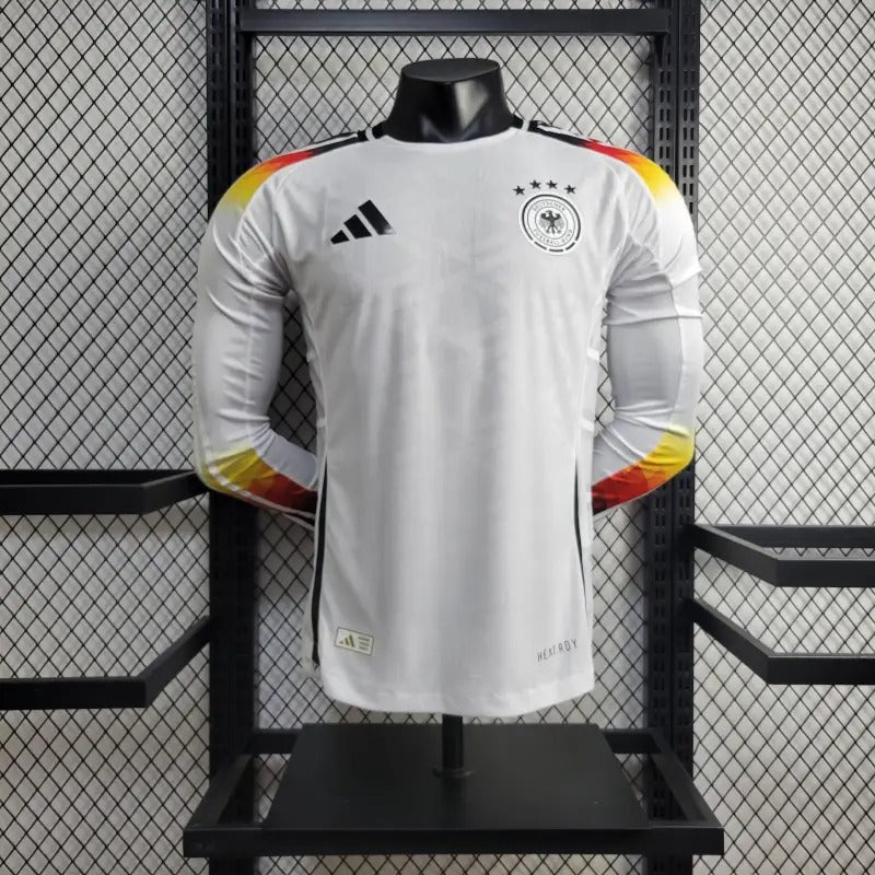 Camiseta Alemania Local Manga Larga 2024/25 Versión Jugador