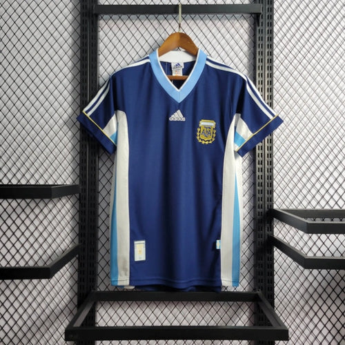 Camiseta Argentina Visita Retro 1998/99 Versión Fan