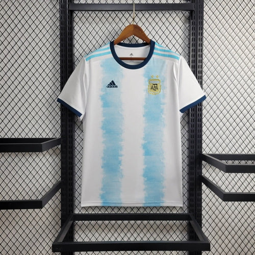 Camiseta Argentina Local Retro 2019 Versión Fan
