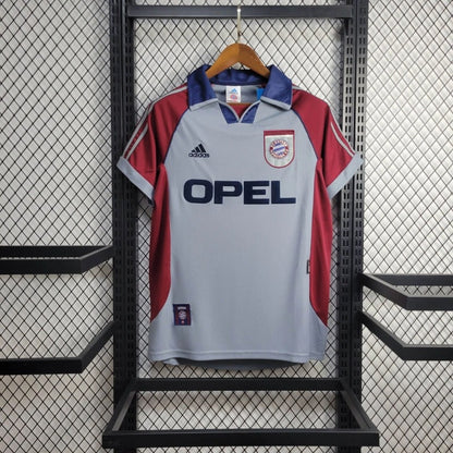 Camiseta Bayern Munich Visita Retro 1998/99 Versión Fan