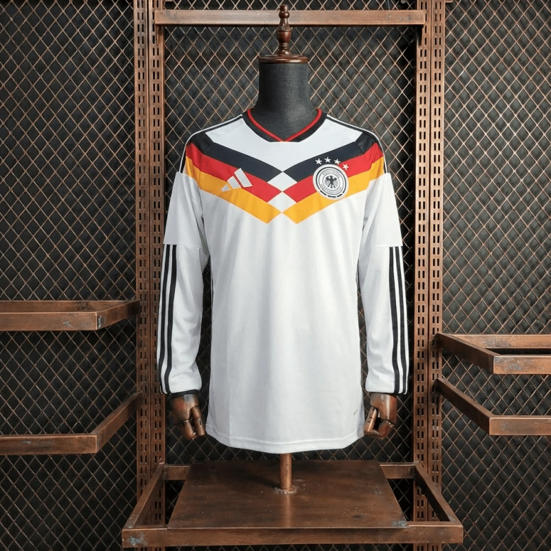 Camiseta Alemania Manga Larga Local 2026 Versión Fan