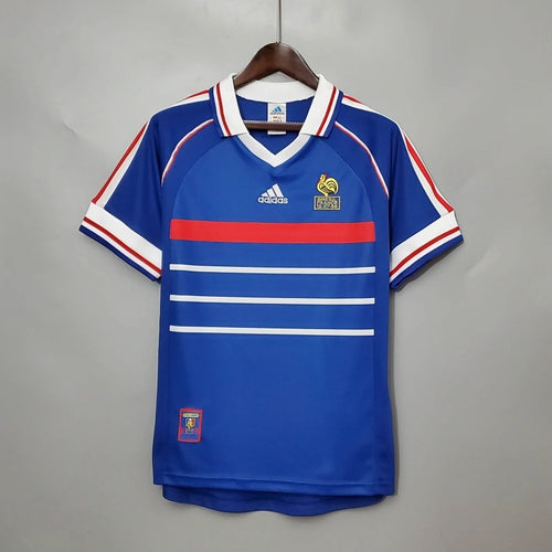 Camiseta Francia Local Retro 1998 Versión Fan