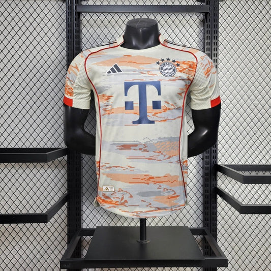 Camiseta Bayern Munich Visita 2025/26 Versión Jugador