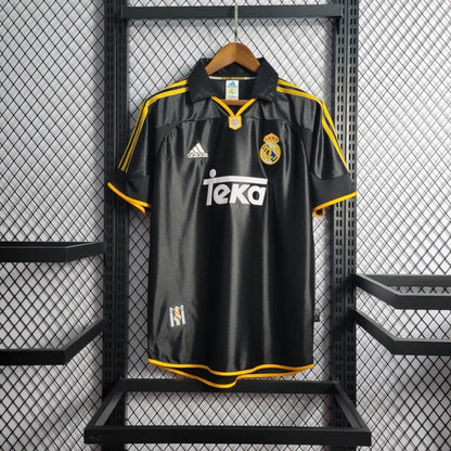 Camiseta Real Madrid Visita Retro 1998/00 Versión Fan