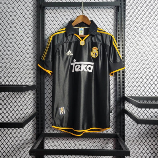 Camiseta Real Madrid Visita Retro 1998/00 Versión Fan