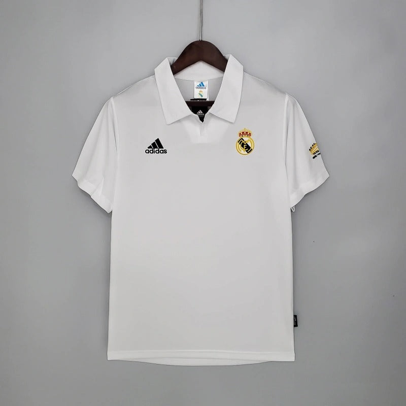 Camiseta Real Madrid Local Retro 2002/03 Versión Fan
