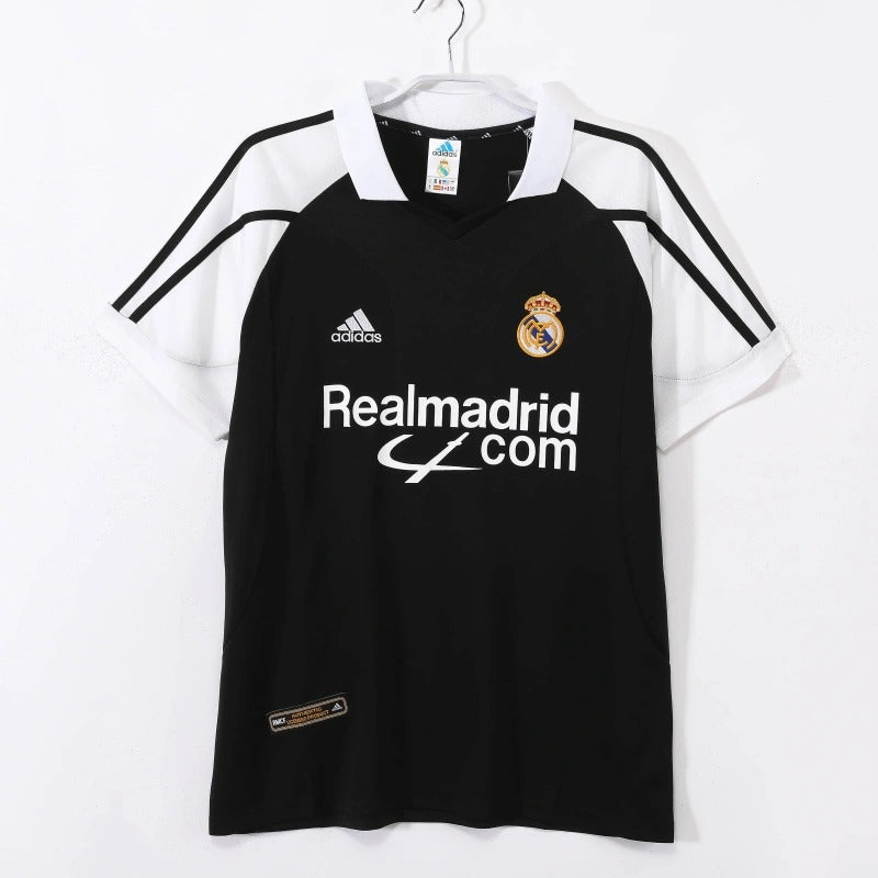 Camiseta Real Madrid Visita Retro 2001/02 Versión Fan
