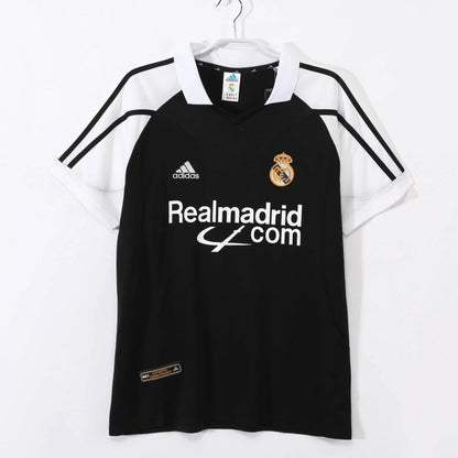 Camiseta Real Madrid Visita Retro 2001/02 Versión Fan