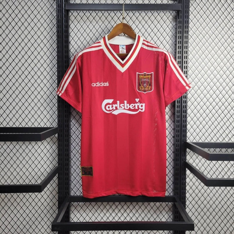 Camiseta Liverpool Local Retro 1995/96 Versión Fan
