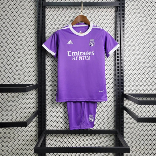 Real Madrid Visita Retro Kit Niños 2017/18