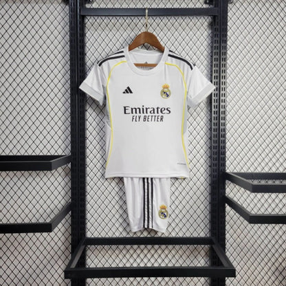 Real Madrid Local Kit Niños 2025/26