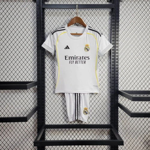 Real Madrid Local Kit Niños 2025/26