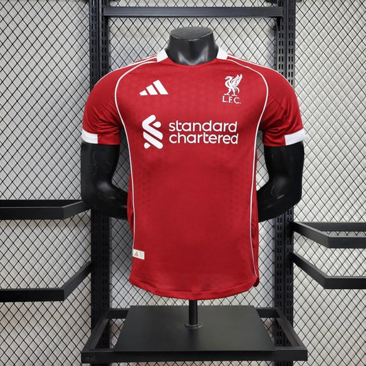 Camiseta Liverpool Local 2025/26 Versión Jugador
