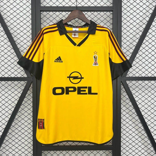 Camiseta AC Milan Visita Retro 1999/00 Versión Fan