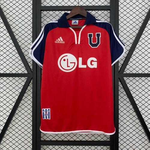 Camiseta Universidad de Chile Visita Retro 2001Versión Fan