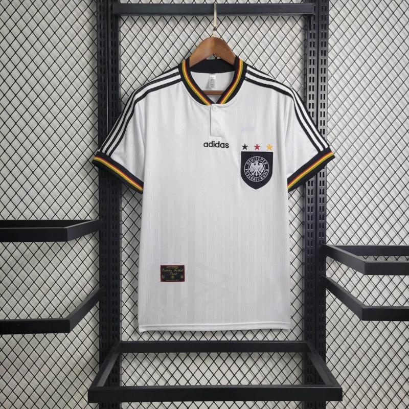 Camiseta Alemania Local Retro 1996 Versión Fan