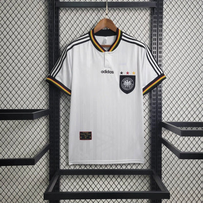 Camiseta Alemania Local Retro 1996 Versión Fan
