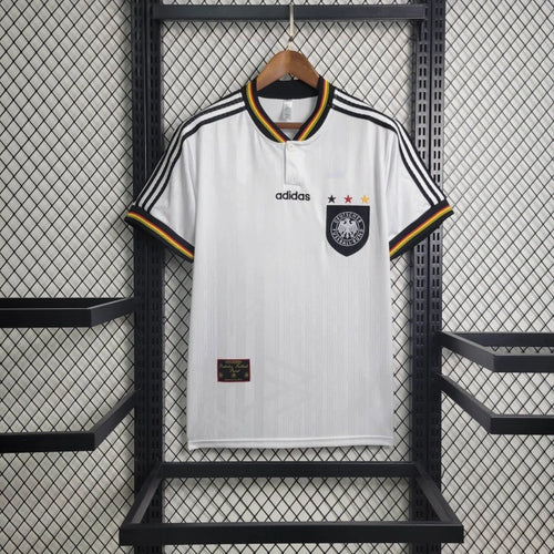 Camiseta Alemania Local Retro 1996 Versión Fan