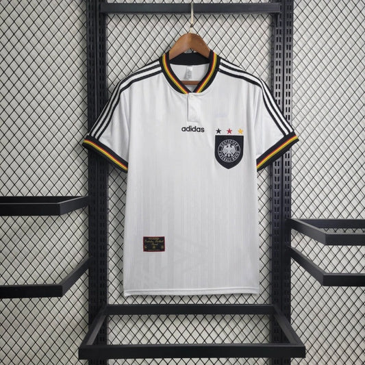 Camiseta Alemania Local Retro 1996 Versión Fan