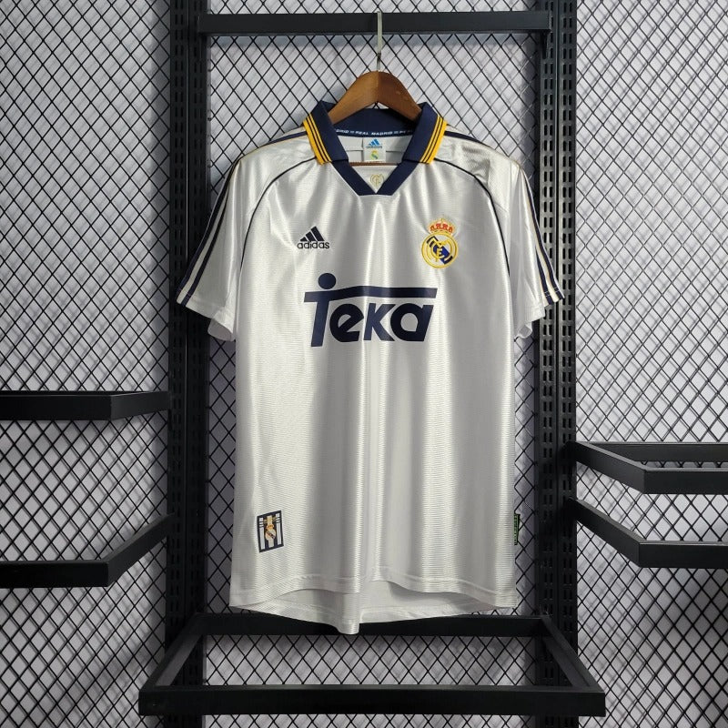 Camiseta Real Madrid Local Retro 1998/00 Versión Fan
